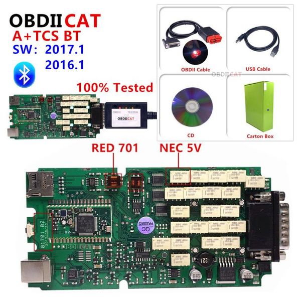 

code readers & scan tools a+ single pcb nec relay obd2 diagnostic repair tool for car and truck version software 2021.r3 with k