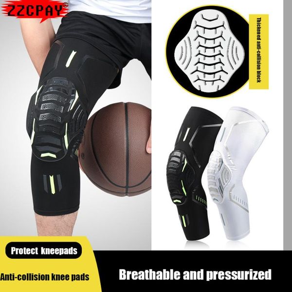 

1pcs outdoor basketball football riding protective gear sports knee pads arm guard sleeve cover honeycomb compression elbow leg &, Black;gray