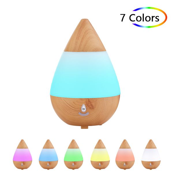 

bluetooth aromatherapy air humidifier usb ultrasonic aromatherapy essential oil home car electric bluetooth water drop type 7 color