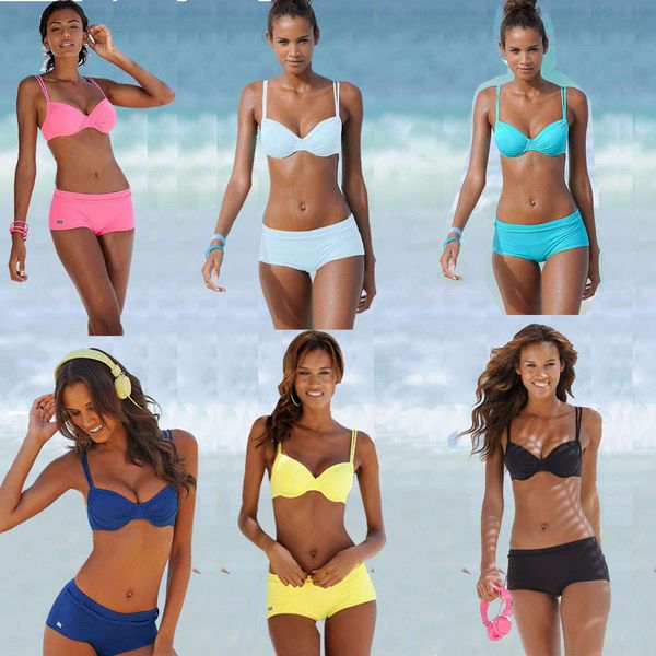 

bikini swimsuit bikini women's conservative swimsuit, White;black