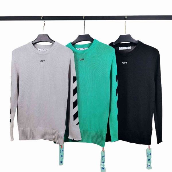 

off - 2021ss diag knitwear autumn winter classic arrow sweater, Black
