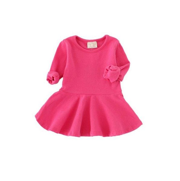 

girl's dresses baby girls summer short sleeved dress red l1.06, Red;yellow