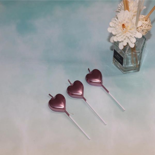 

sashes 5pcs happy birthday heart shape candles glitter candle with long spiral