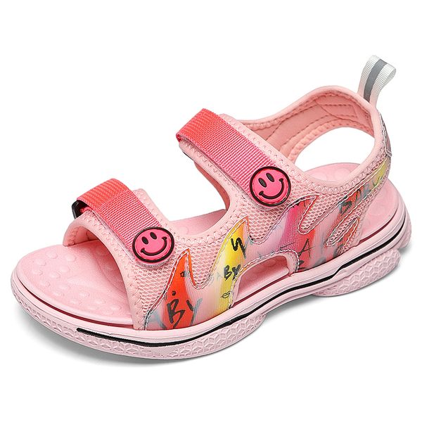 

2021 sandals kids shoes girls brand toddler children sandals orthopedic pu leather baby girl boys sandals shoes boy 825, Black