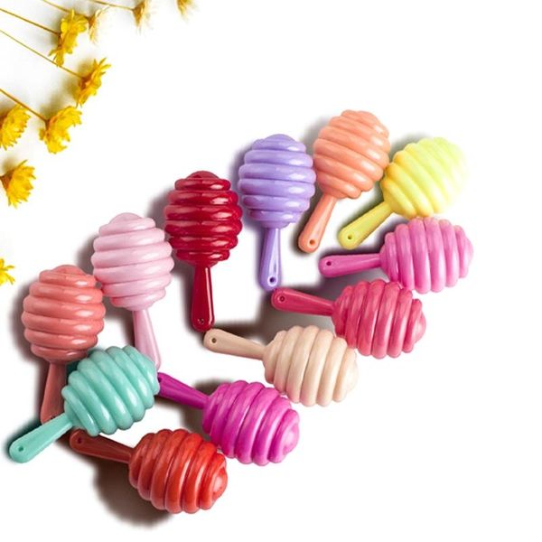 

lip gloss kids lipsticks moisturizing nutritious honey lovely hydrating girly lollipop-shaped spherical women ju30 21
