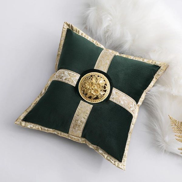 Travesseiro europeu e americano com Core Middle Oriente Luxo de Luxo Decoração de Decoração Incense Burner Cushion/decorativo