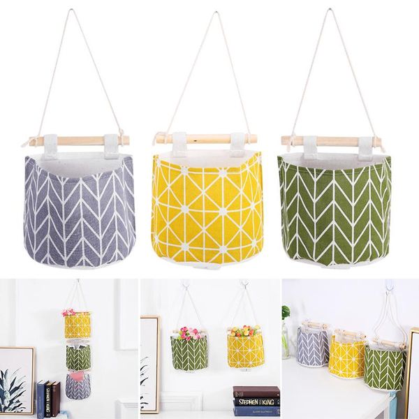

storage boxes & bins wall door hanging bag home organizer toys container decor pockets pouch multifunctional tn99