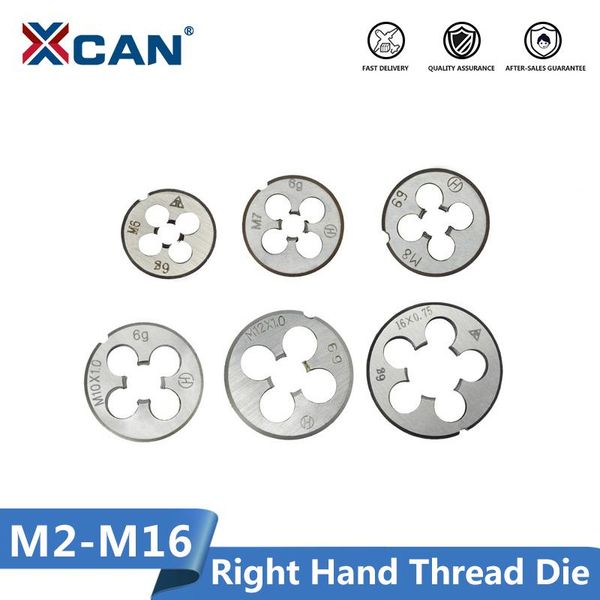 

hand tools xcan m2-m16 right thread die metric machine screw