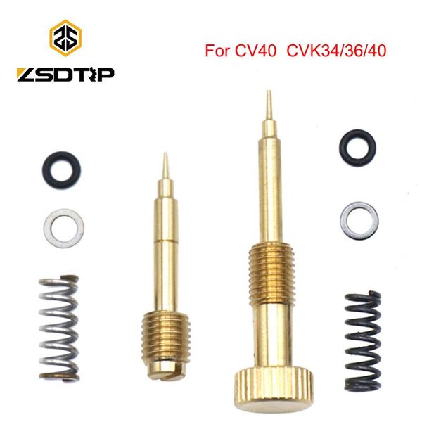 

motorcycle fuel system zsdtrp carburetor idle speed adjusting screw kit for pwk keihin cv40 cvk34/36/40 carbs