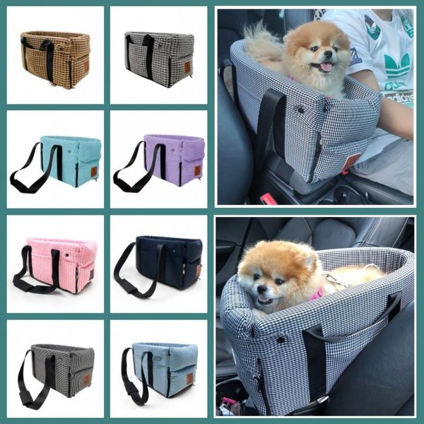 

dog car seat covers portable cat mat kennel safety central control universal vehicle armrest box pet carrier bag supplies