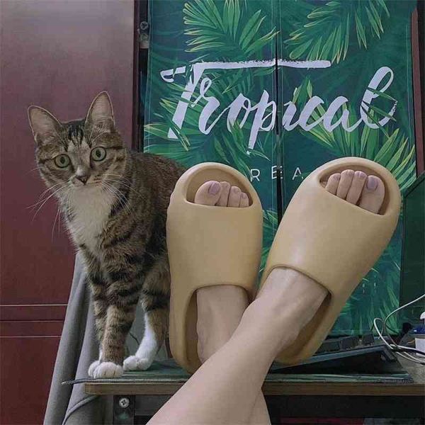 

official website 70% off outlet summer women slides cool beach fashion fish mouth flip flops mens sandals lightweight bone white slipper {ca, Black