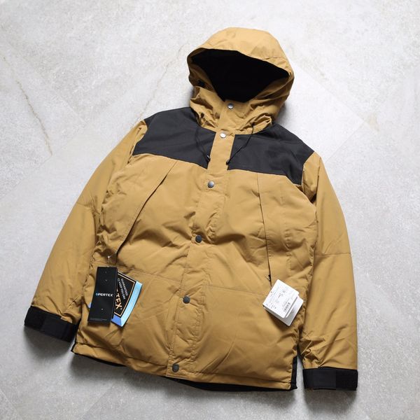 

tnf mountain men's raincoat, thick warm coat for hiking, down gore tex, winter, 1:11003500, Black
