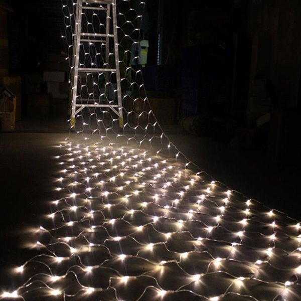 

strings christmas garland led curtain icicle string light droop mall eaves garden stage outdoor decorative lights