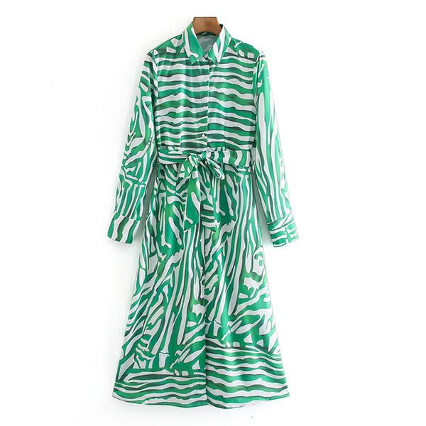 

rompers green fashions stripes lace up collar long woman thin fancy party dress, Black;white
