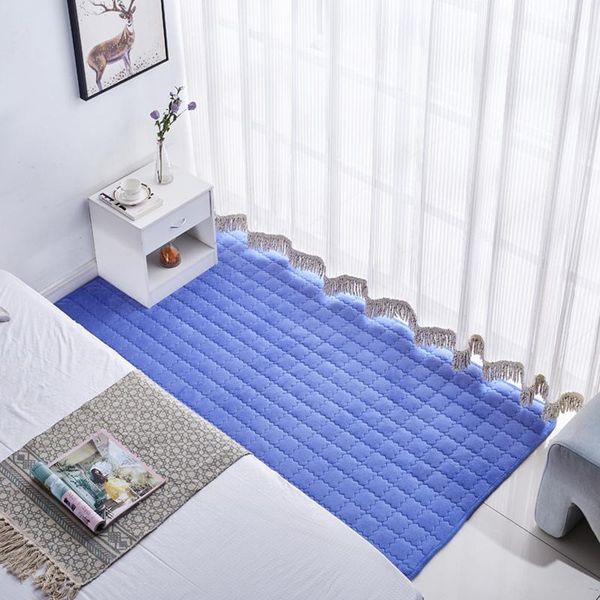 

carpets thicken living room rugs bedroom decor carpet home bedside floor mat modern solid for parlor lounge