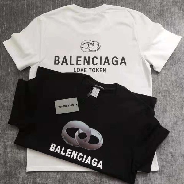 

mens designer t-shirts summer for men and women s-4xl short sleeve tees badge shirts cotton clothes size m-2xl high quanlity polos clothing, White;black