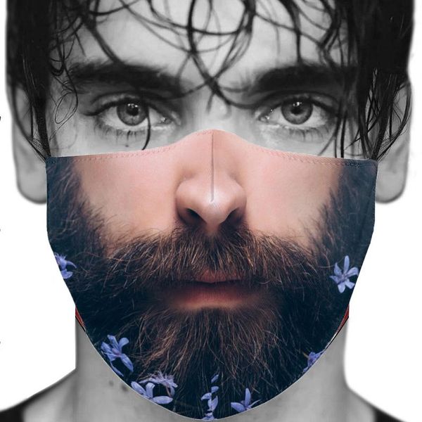 

other event & party supplies christmas carnival fashion beard cospaly women men mouth mask face-protection cycling spots breathable a