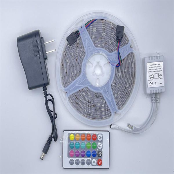 

strips rgb led light decoration lighting dc 12v remote controller ribbon lamp for festival party bedroom backlight