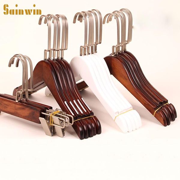 

hangers & racks sainwin 10pcs/lot baby wood for clothes rack children wooden hanger