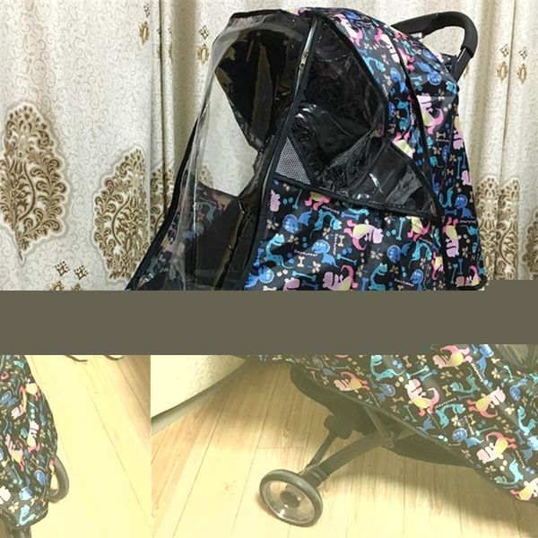 

universal stroller rain cover waterproof wind dust shield pushchair pram born parts & accessories