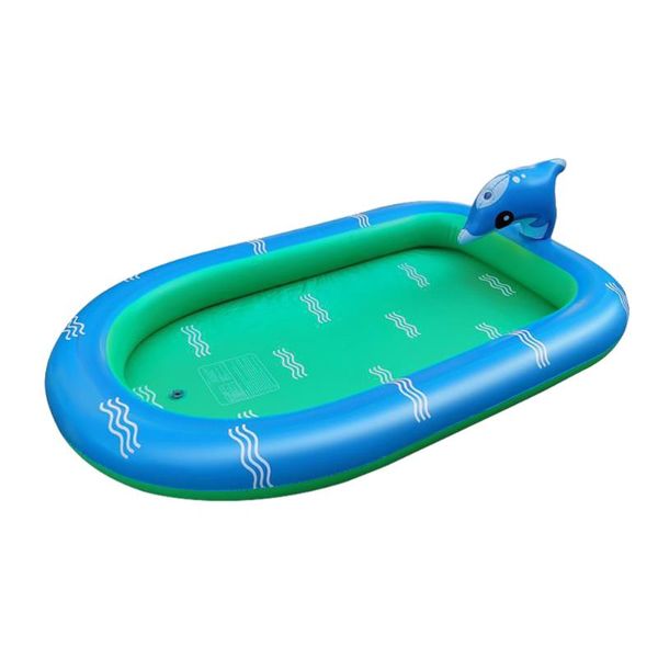 

1pc dolphin modeling inflatable pool swimming summer garden decorations