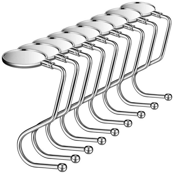 

hooks & rails 9 pieces christmas safety hang grip stocking holders round mantel hangers home kitchen hanging