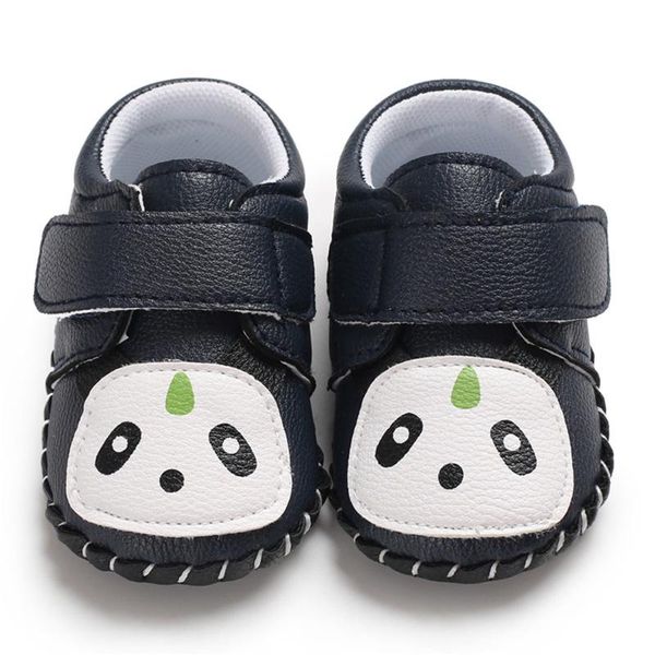 

first walkers toddler baby cartoon pandas rubber soft anti-slip walking shoes prewalker boys socks