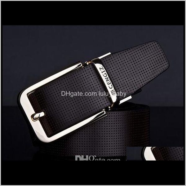 

belts & fashion accessories drop delivery 2021 wholesale double-sided leather rotary buckle a belt arrived in two usedot cyuk4, Black;brown