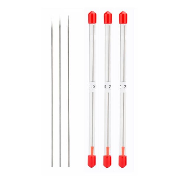 

professional spray guns 3pcs 0.2mm airbrush needles replacement parts for gun sprayer accessories
