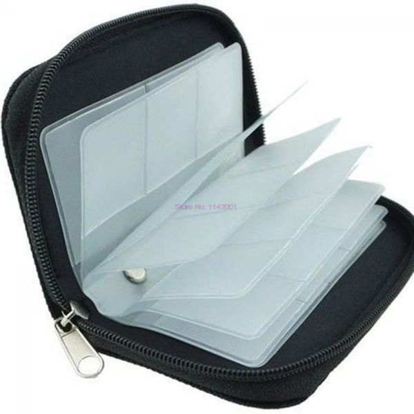 

storage bags 100pcs/lot memory card carrying pouch case holder wallet for sd sdhc mmc microsd mini