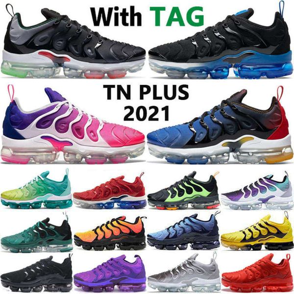 

cushion og tn plus men women running shoes black royal atlanta pure platinum lime green midnight blue triple white mens trainers run