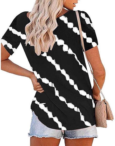 

women's t-shirt women 2021 summer comfortable leisure inclined stripe sleeveless collar buttons tshirt, White