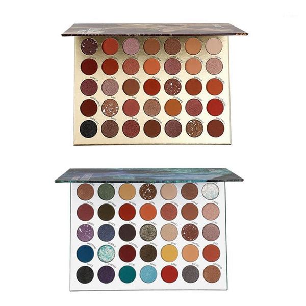 

35colors long lasting eyeshadow palette cosmetic highly pigmented eye shadow1