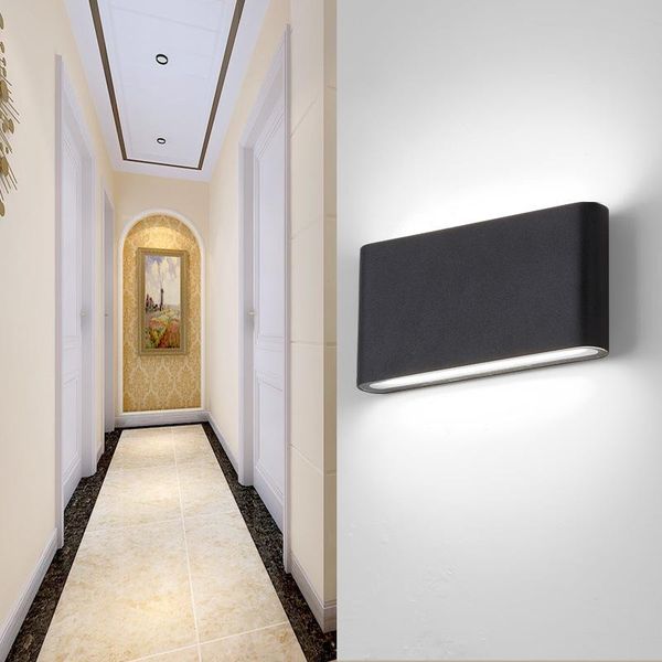 

wall lamp rectangular balcony aisle living room exterior led outdoor waterproof lighting