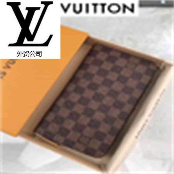 

wallet luxury hftp coffee chessboard gera chain wallet n60003 men long compact brand chain wallets key card holders purse designer clutches