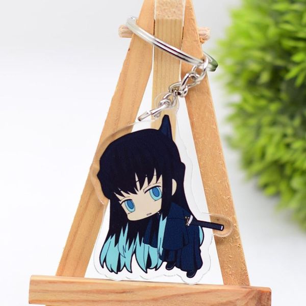 

keychains demon slayer keychain anime kimetsu no yaiba keyring wl0483, Silver