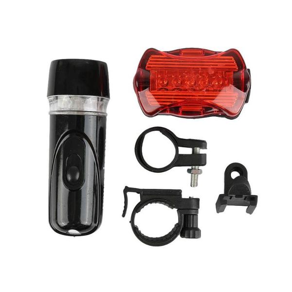 

super bright bike waterproof front lamp bicycle light 3 modes strap rechargeable headlight &taillight set drop ship lights
