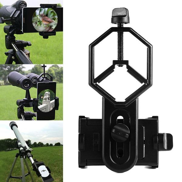 

ly universal telescope phone adapter mount holder for binoculars monocular spotting scope microscope fms19 hunting cameras