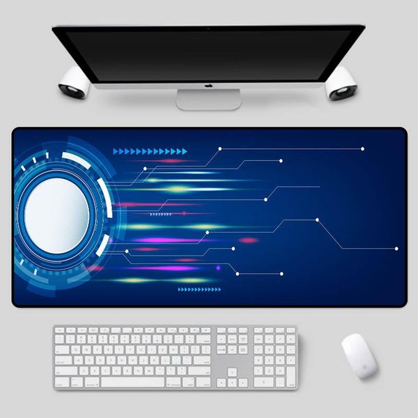 

mouse pads & wrist rests xgz exquisite blue pad large size as a table home computer office high-speed keyboard