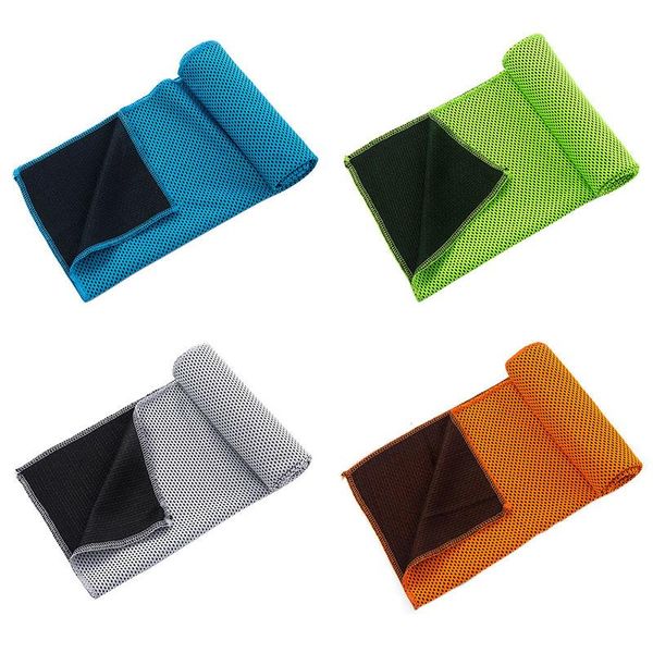 

towel sports instant cooling ice cold enduring running jogging gym chilly pad