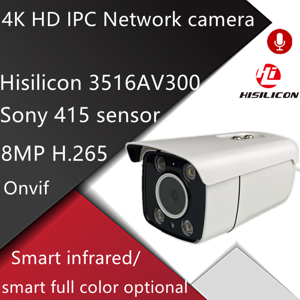 

cameras 4k h.265 security poe ipc audio mic indoor outdoor waterproof video surveillance onvif 8mp sony imx415 cctv camera