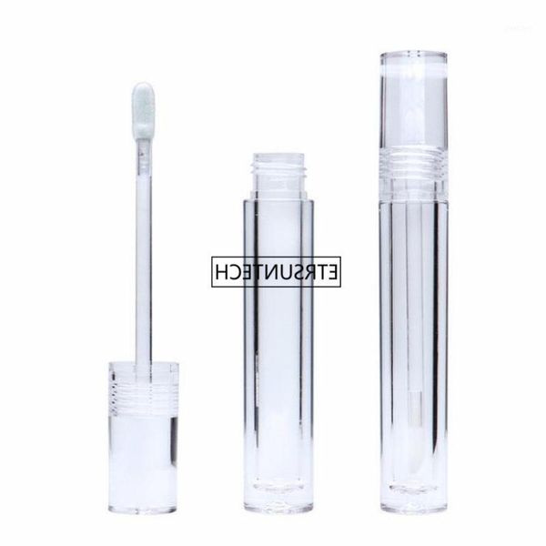 

storage bottles & jars 10/30/50pcs empty 7.8ml lipgloss tubes round transparent lip gloss with wand clear f3864