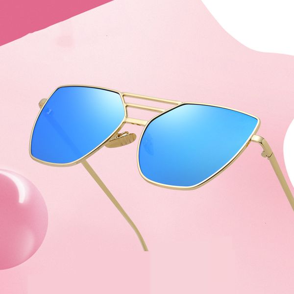 

sun glasses luxury square women glasses brand designer fashion classic metal female men coated mirror uv400 oculos de sol, White;black