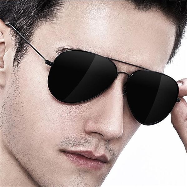 

brand mens retro aviation driving sunglasses vintage eyewear metal eyeglasses fishing sun glasses women spring hinge uv400, White;black