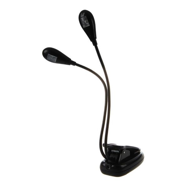 

book lights super 2 dual arm white led music stand light lamp