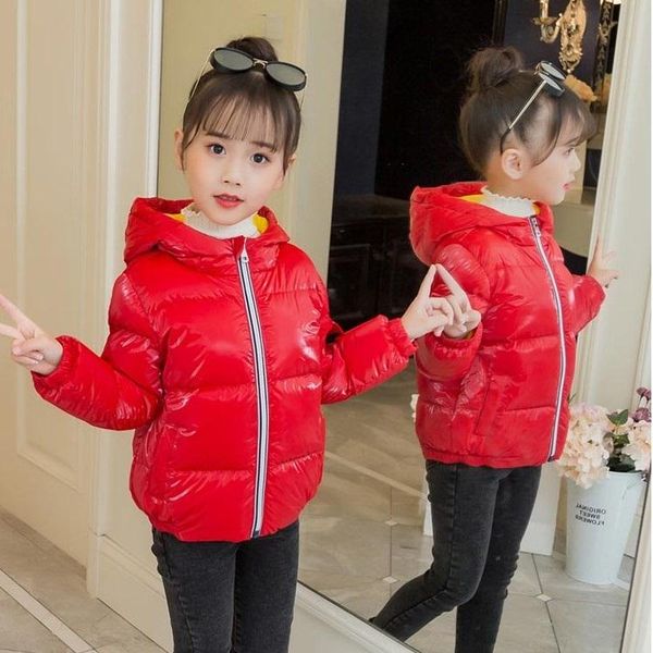 

coat 2021 winter jacket kids autumn girls parka black gold silver down for boy hooded snowsuit children's clothing, Blue;gray