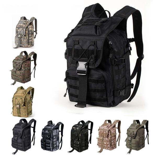 

outdoor bags 36l tactical bag multi-function assault backpack camouflage military hunting hiking camping