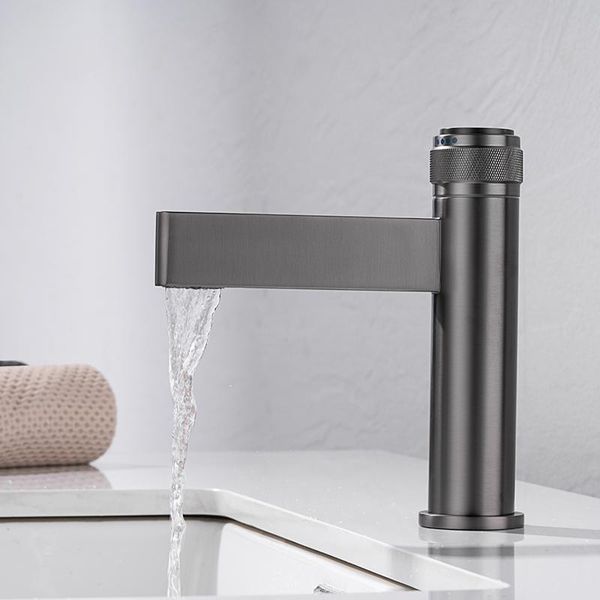 

bathroom sink faucets faucet solid brass basin cold and water mixer tap single handle deck mounted