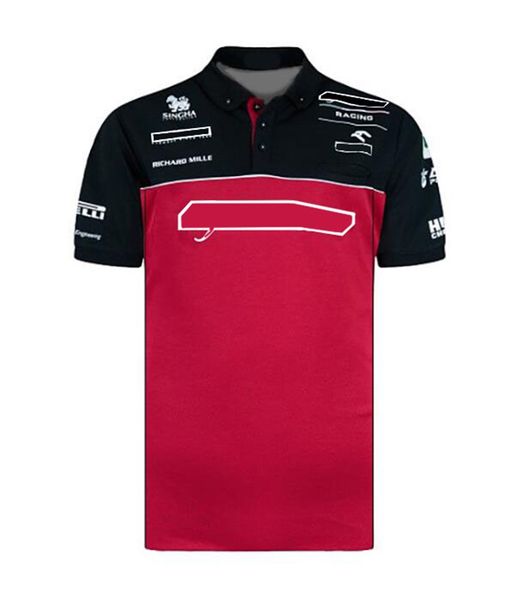 

f1 formula one racing polo jersey f1 short sleeve t-shirt same style customization