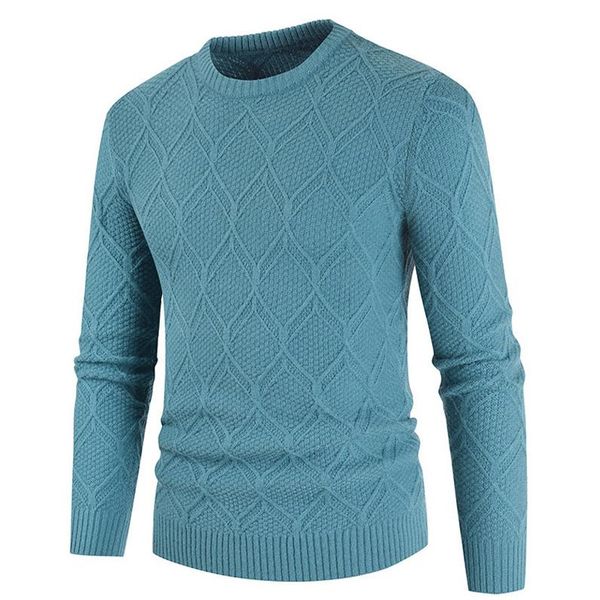

men's sweaters nice rhombic designs sea blue thick mens winter autumn argyle o-neck pullover retro casual knit sweater for men, White;black